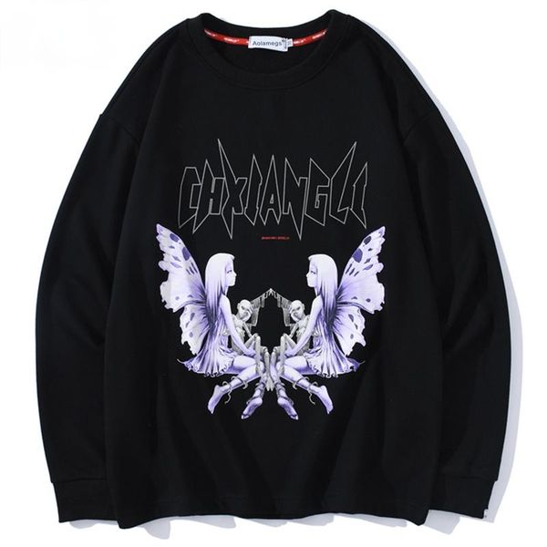 men's hoodies & sweatshirts sweatshirt men imprisoned robot girl alien print o-neck streetwear harajuku punk high street autumn casual, Black
men's hoodies & sweatshirts sweatshirt men imprisoned robot girl alien print o-neck streetwear harajuku punk high street autumn casual, Black