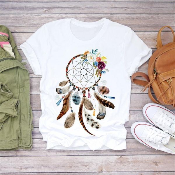 feather floral flower summer autumn women fashion 90s print womens graphic shirt ladies tee, White
feather floral flower summer autumn women fashion 90s print womens graphic shirt ladies tee, White