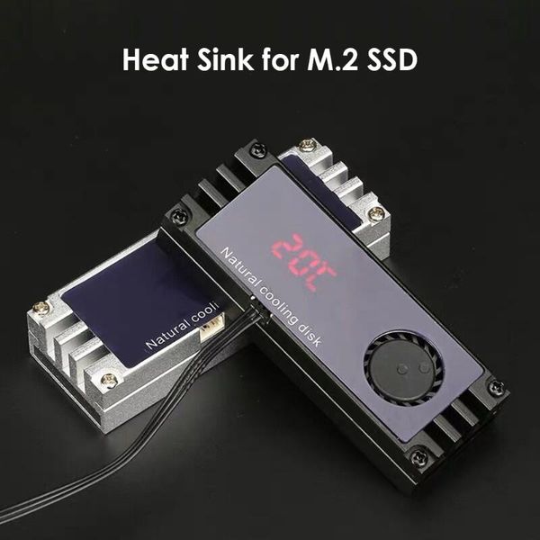 heatsink cooler w/ turbo fan digital temperature display household computer accessories for 2280 22110 m.2 ssd
heatsink cooler w/ turbo fan digital temperature display household computer accessories for 2280 22110 m.2 ssd