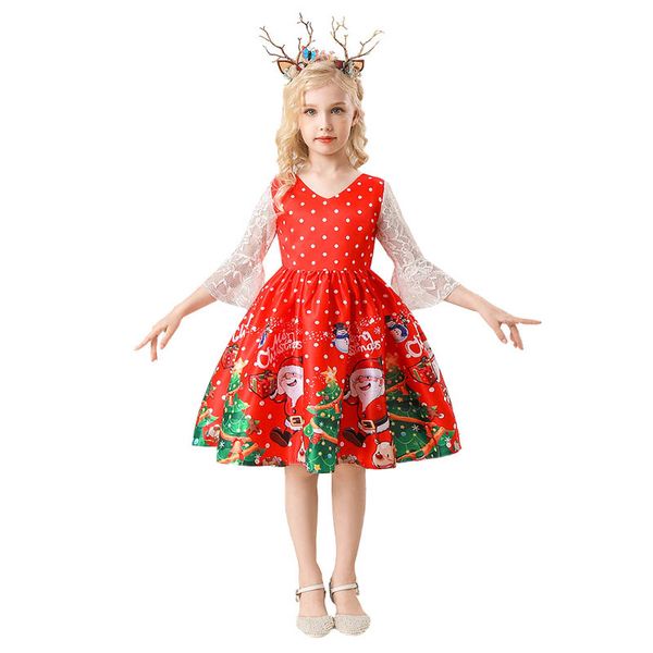 girls dresses children dress princess birthday kids clothes party evening gown wedding print christmas cartoon b9022, Red;yellow
girls dresses children dress princess birthday kids clothes party evening gown wedding print christmas cartoon b9022, Red;yellow