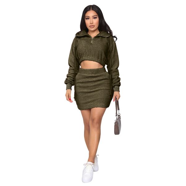 fashion two piece set turn down collar crop and skirt fall winter workout sweat suits 2 piece sets women outfits, White
fashion two piece set turn down collar crop and skirt fall winter workout sweat suits 2 piece sets women outfits, White