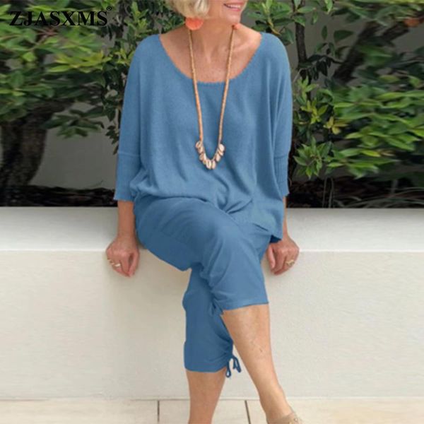 women's two piece pants spring solid simple set women fashion o neck 3/4 shirts pullover and outfits 2021 autumn ladies homewear, White
women's two piece pants spring solid simple set women fashion o neck 3/4 shirts pullover and outfits 2021 autumn ladies homewear, White