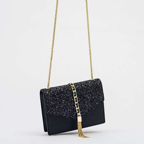 hbp fashion small bag women's 2021 new fashion diao chain one shoulder messenger bag fragrance sequin tassel
hbp fashion small bag women's 2021 new fashion diao chain one shoulder messenger bag fragrance sequin tassel