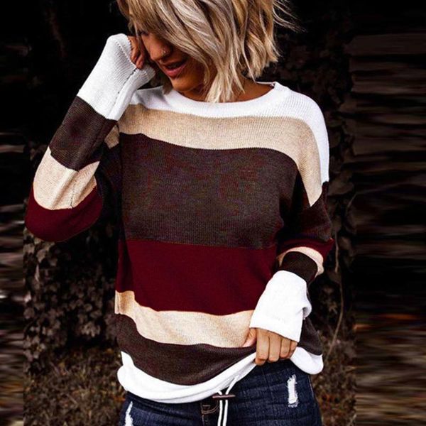 women's sweaters korean pullovers for womens round neck knitted long sleeve color block drawstring hem pullover ladies clothes, White;black
women's sweaters korean pullovers for womens round neck knitted long sleeve color block drawstring hem pullover ladies clothes, White;black