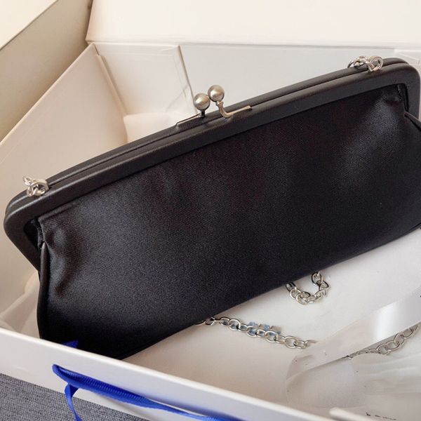 women chain shoulder-bag luxury famous desinger purse black satin lady cross-body-bag vintage cute bag
women chain shoulder-bag luxury famous desinger purse black satin lady cross-body-bag vintage cute bag