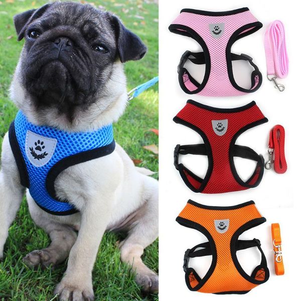 s/m/l pet chest strap soft dog cat vest pink orange red black blue solid mesh breathable four seasons available safe classic
s/m/l pet chest strap soft dog cat vest pink orange red black blue solid mesh breathable four seasons available safe classic