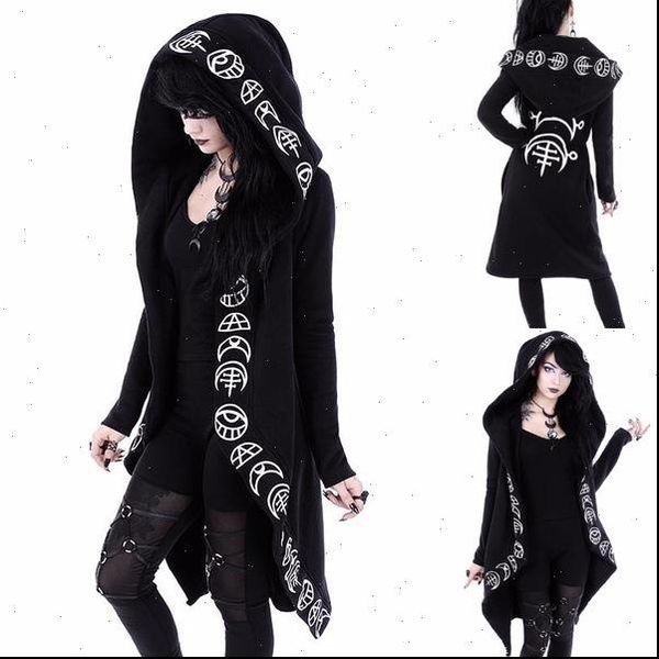 punk gothic women long hoodie casual hoodies sweatshirt women long sleeve streetwear harajuku hoodie oversized jacket coat, Black
punk gothic women long hoodie casual hoodies sweatshirt women long sleeve streetwear harajuku hoodie oversized jacket coat, Black