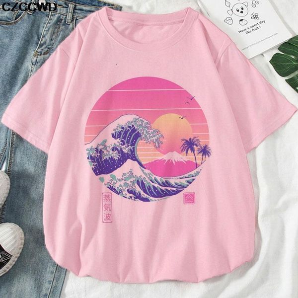 pink plus size creative beach scenery printed women's t-shirt harajuku summer fashion female tshirts for fun round neck t shirts, White
pink plus size creative beach scenery printed women's t-shirt harajuku summer fashion female tshirts for fun round neck t shirts, White