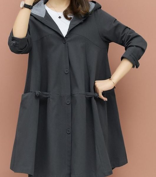 women's trench coats 2021 women in spring and autumn with style fashion long sleeve hooded windbreaker coat, Tan;black
women's trench coats 2021 women in spring and autumn with style fashion long sleeve hooded windbreaker coat, Tan;black