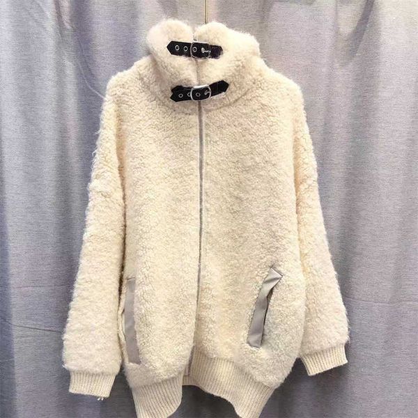 2021 autumn and winter thickened female stand collar loose locomotive fur integrated coat environmental protection, Black
2021 autumn and winter thickened female stand collar loose locomotive fur integrated coat environmental protection, Black
