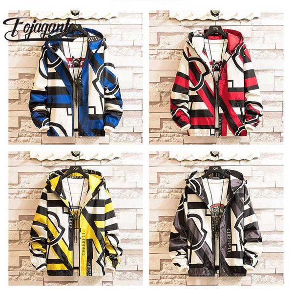 men's jackets fojaganto 2021 men casual fashion stitching color hooded jacket spring autumn zipper coats large size 5xl, Black;brown
men's jackets fojaganto 2021 men casual fashion stitching color hooded jacket spring autumn zipper coats large size 5xl, Black;brown