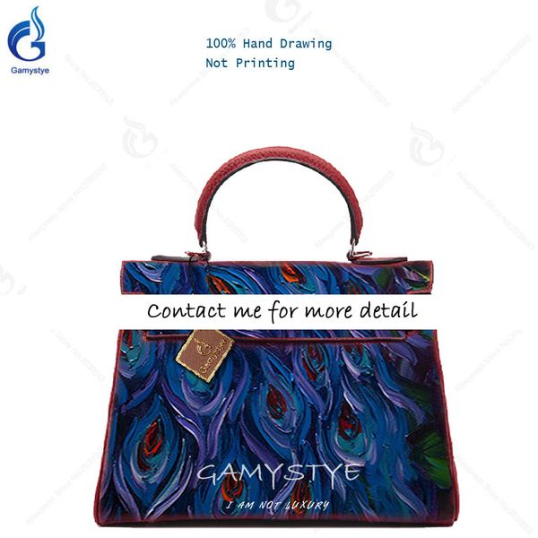 paint peacock feather women casual tote bag female handbag shoulder bag for women 100% genuine leather crossbody bag graffiti, Black;red
paint peacock feather women casual tote bag female handbag shoulder bag for women 100% genuine leather crossbody bag graffiti, Black;red