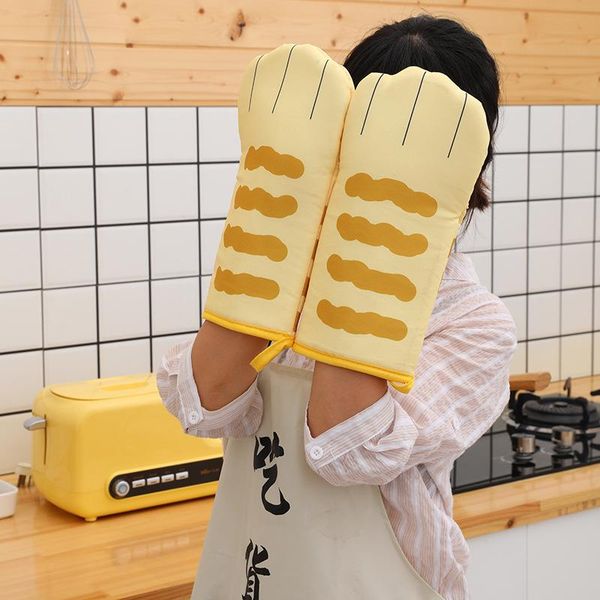 kitchen insulation glove oven baking gloves high temperature anti-scalding microwave oven gloves polyester mitts
kitchen insulation glove oven baking gloves high temperature anti-scalding microwave oven gloves polyester mitts