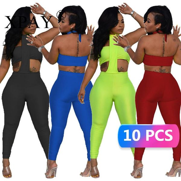 women's two piece pants wholesale items fashion matching sets solid color backless strapless crop and pant evening club women x7134, White
women's two piece pants wholesale items fashion matching sets solid color backless strapless crop and pant evening club women x7134, White