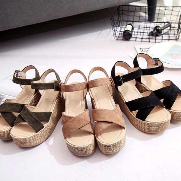 sandals 2021 summer buckle women's velvet flock fish mouth fashion high heel platform open toes women casual shoes, Black
sandals 2021 summer buckle women's velvet flock fish mouth fashion high heel platform open toes women casual shoes, Black
