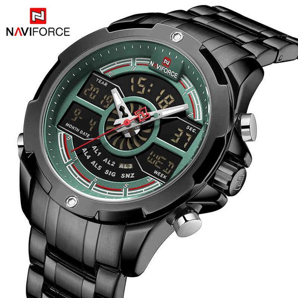 watches luxury brand naviforc digital for men sport chronograph military male quartz wristwatch stainless steel waterproof clock, Slivery;brown
watches luxury brand naviforc digital for men sport chronograph military male quartz wristwatch stainless steel waterproof clock, Slivery;brown