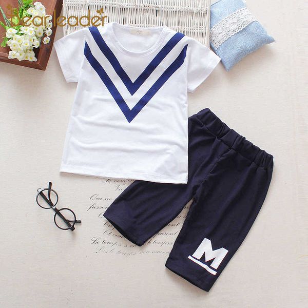 bear leader boys summer clothing sets fashion kids boy geometric pattern and shorts outfits children baby cool clothes 210708, White
bear leader boys summer clothing sets fashion kids boy geometric pattern and shorts outfits children baby cool clothes 210708, White