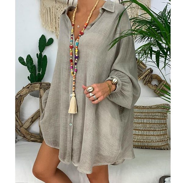 blouse female clothing womens loose plus size solid long sleeve v neck pullover blouse shirt women plus size long blusa feminin, White
blouse female clothing womens loose plus size solid long sleeve v neck pullover blouse shirt women plus size long blusa feminin, White
