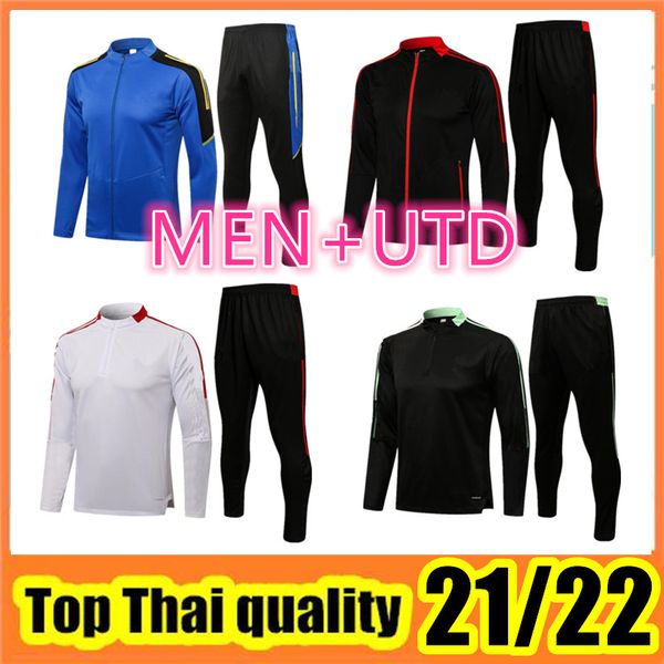 21 22 man tracksuit men kids martial rashford survetement foot football jacket sportswear jogging utd 2021 2022 sancho united soccer trainin, Black
21 22 man tracksuit men kids martial rashford survetement foot football jacket sportswear jogging utd 2021 2022 sancho united soccer trainin, Black
