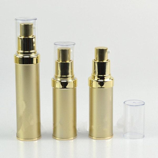 20ml 30ml airless pump bottle with clear cap, cosmetic essence packing bottle, gold vacuum bottle f20211886
20ml 30ml airless pump bottle with clear cap, cosmetic essence packing bottle, gold vacuum bottle f20211886