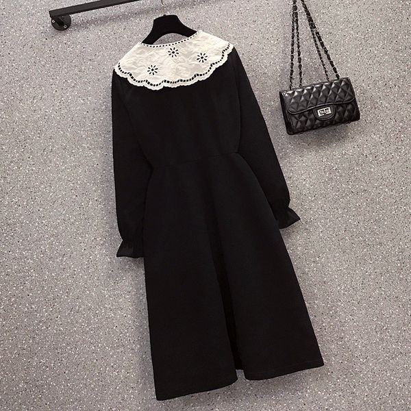vintage 90s sweet french dress big female size 2021 long sleeve hloow off peter pan collar elegant new dresses rswr, White
vintage 90s sweet french dress big female size 2021 long sleeve hloow off peter pan collar elegant new dresses rswr, White