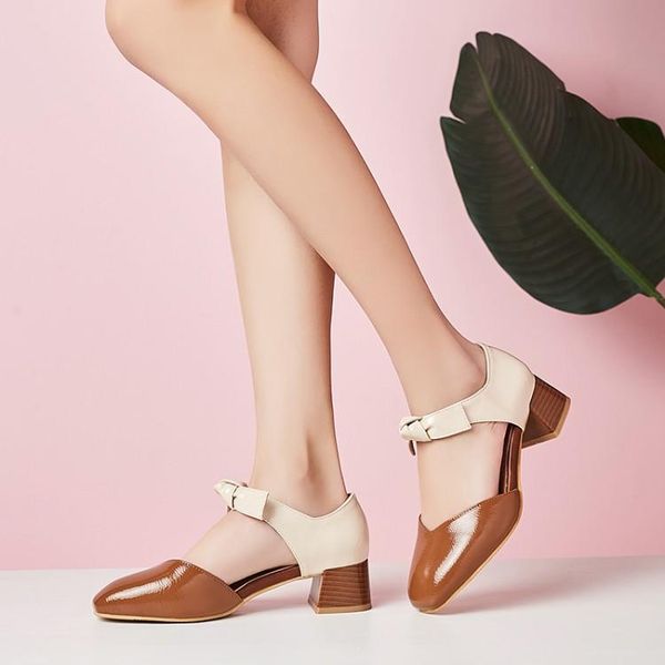 dress shoes big size 11 12 high heels sandals women woman summer ladies medium-heeled in color matching, Black
dress shoes big size 11 12 high heels sandals women woman summer ladies medium-heeled in color matching, Black