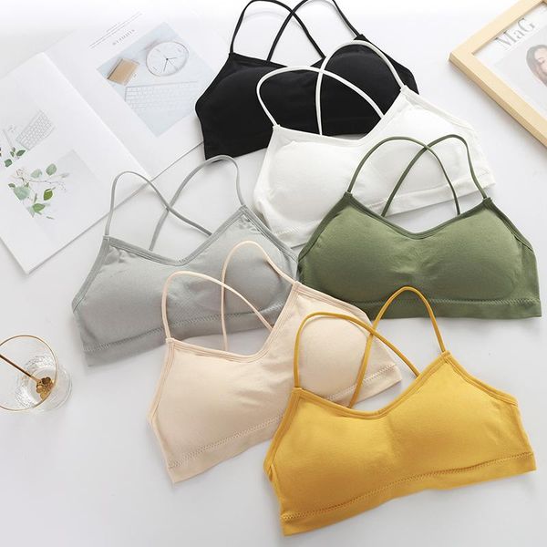 bras women sports underwear wirebralette bra sling lingerie cross straps padded brassiere female comfort tube #f, Red;black
bras women sports underwear wirebralette bra sling lingerie cross straps padded brassiere female comfort tube #f, Red;black