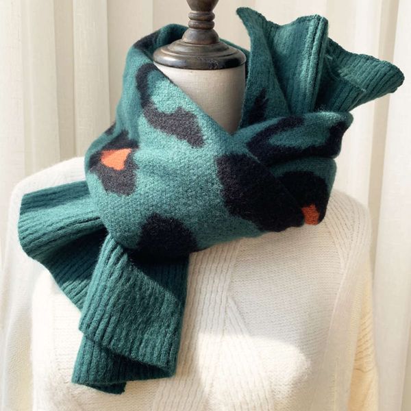 woolen for women autumn and winter lovely girl small scarf decoration short knitted leopard neckband korean version versatile, Blue;gray
woolen for women autumn and winter lovely girl small scarf decoration short knitted leopard neckband korean version versatile, Blue;gray