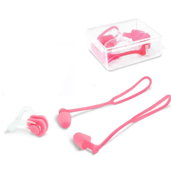 nose clip diving earplugs silicone sports swimming non-toxicsurfing waterproof protector soft comfortable with rope
nose clip diving earplugs silicone sports swimming non-toxicsurfing waterproof protector soft comfortable with rope