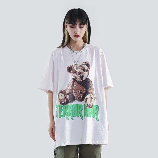 2021 new kawaii bear cartoon oversized graphic tees goth tshirt anime summer cute harajuku women clothing funny clothes wt9v, White
2021 new kawaii bear cartoon oversized graphic tees goth tshirt anime summer cute harajuku women clothing funny clothes wt9v, White