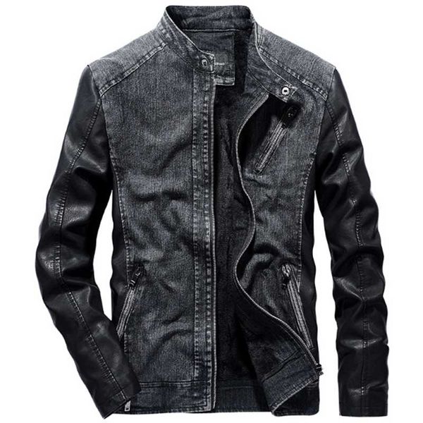 men's fur & faux spring autumn leather jacket fashion jaqueta masculino casaco abrigos kurtka motocyklowa mantel plus size xxxxl, Black
men's fur & faux spring autumn leather jacket fashion jaqueta masculino casaco abrigos kurtka motocyklowa mantel plus size xxxxl, Black