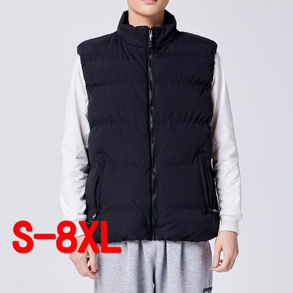 men's vests vest men winter sleeveless jacket autumn warm jackets mens waistcoat plus size 6xl 7xl 8xl brand clothing, Black;white
men's vests vest men winter sleeveless jacket autumn warm jackets mens waistcoat plus size 6xl 7xl 8xl brand clothing, Black;white