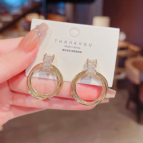 dangle & chandelier wholesale sterling silvers post circle zircon factory stud earrings drop jewelry gift, Silver
dangle & chandelier wholesale sterling silvers post circle zircon factory stud earrings drop jewelry gift, Silver