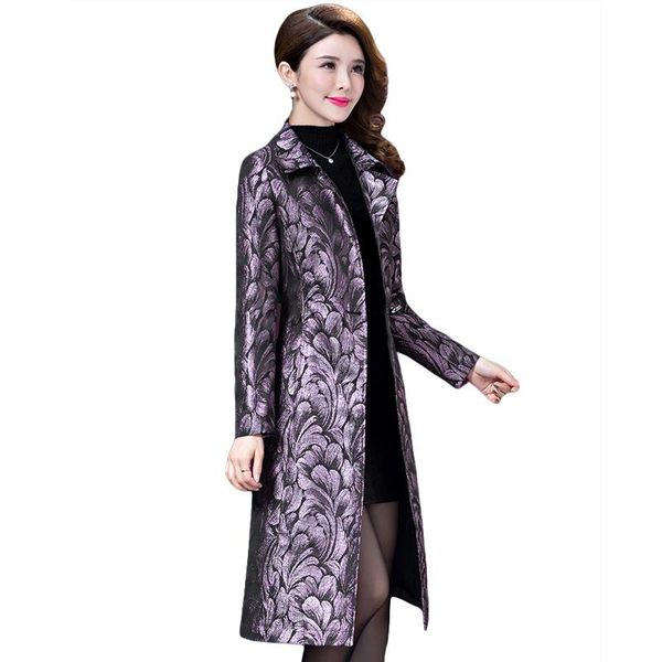 women's trench coats spring noble middle-aged korean version of the slim slimming mother loaded long windbreaker jacket coat, Tan;black
women's trench coats spring noble middle-aged korean version of the slim slimming mother loaded long windbreaker jacket coat, Tan;black