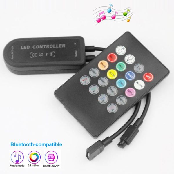 controllers 5v 12v 24v bluetooth-compatible rgb controller for led strip light ir remote control music dimmer black 20key
controllers 5v 12v 24v bluetooth-compatible rgb controller for led strip light ir remote control music dimmer black 20key