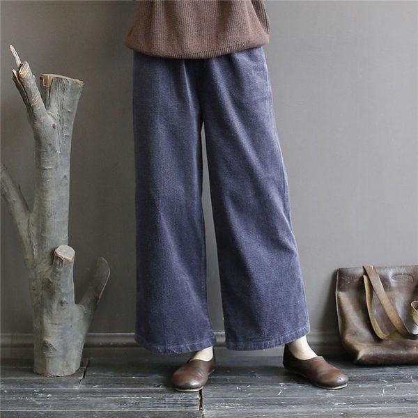 women's pants & capris qpfjqd women casual corduroy wide leg elastic waist 2021 spring autumn pockets solid trouser cotton loose, Black;white
women's pants & capris qpfjqd women casual corduroy wide leg elastic waist 2021 spring autumn pockets solid trouser cotton loose, Black;white