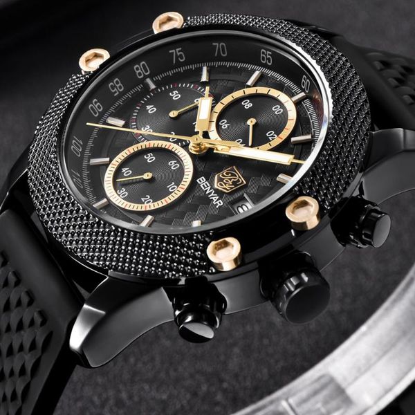 wristwatches relogio masculino benyar fashion quartz mens watches military sport men chronograph waterproof, Slivery;brown
wristwatches relogio masculino benyar fashion quartz mens watches military sport men chronograph waterproof, Slivery;brown