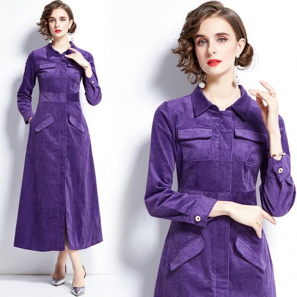 women's trench coats 2021 autumn winter fashion elegant women turn down collar long sleeves waist slim corduroy striped coat with zippe, Tan;black
women's trench coats 2021 autumn winter fashion elegant women turn down collar long sleeves waist slim corduroy striped coat with zippe, Tan;black