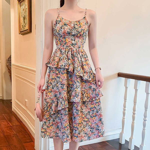 retro oil painting printing long suspenders spring and summer small cake dress sleeveless knee-length 210603, Black;gray
retro oil painting printing long suspenders spring and summer small cake dress sleeveless knee-length 210603, Black;gray