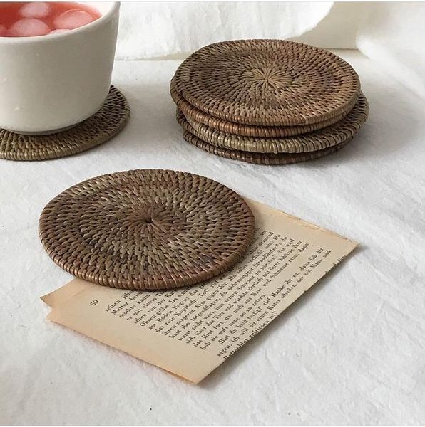 cushion/decorative pillow h-q round natural rattan coasters bowl pad handmade insulation placements table padding cup mats kitchen decoratio
cushion/decorative pillow h-q round natural rattan coasters bowl pad handmade insulation placements table padding cup mats kitchen decoratio
