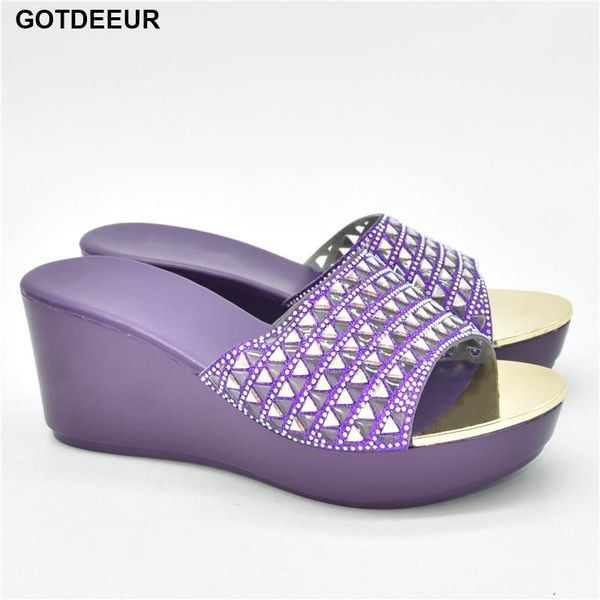 dress shoes platform wedges slippers women sandals female with rhinestone fashion heeled casual summer slides, Black
dress shoes platform wedges slippers women sandals female with rhinestone fashion heeled casual summer slides, Black