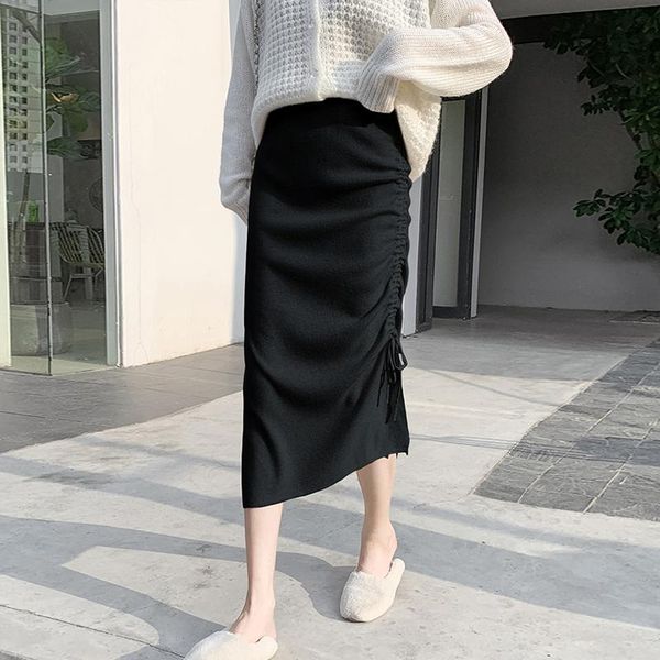 skirts high waist stretch side drawstring skirt for women solid color versatile fashion pencil long y2k, Black
skirts high waist stretch side drawstring skirt for women solid color versatile fashion pencil long y2k, Black