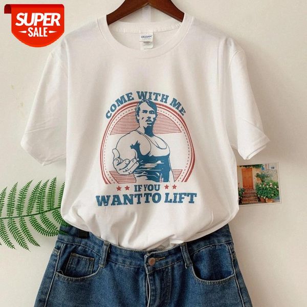 sunfiz hjn come with me if you want lift arnold schwarzenegger gym t shirt casual mens hipster fitness tshirts #wz46, White
sunfiz hjn come with me if you want lift arnold schwarzenegger gym t shirt casual mens hipster fitness tshirts #wz46, White