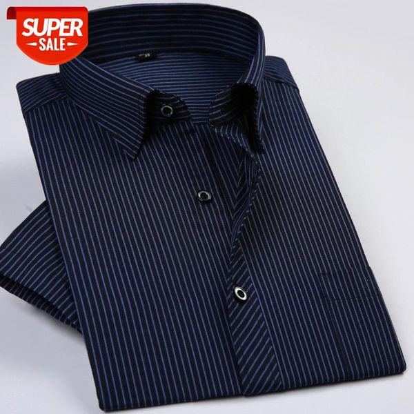 summer short sleeve striped regular fit non-iron easy care business men shirts no fade no shrink with chest pocket #ou0x, White;black
summer short sleeve striped regular fit non-iron easy care business men shirts no fade no shrink with chest pocket #ou0x, White;black