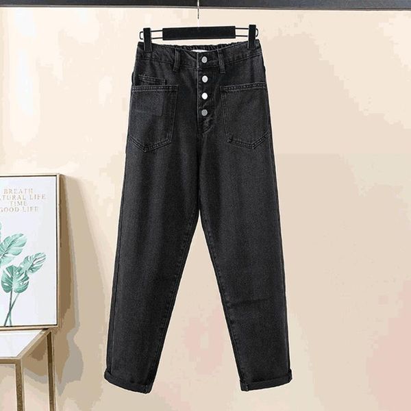 women's jeans women's pants straight leg with buttons high elastic waist loose plus size trousers female casual autumn winter mom, Blue
women's jeans women's pants straight leg with buttons high elastic waist loose plus size trousers female casual autumn winter mom, Blue