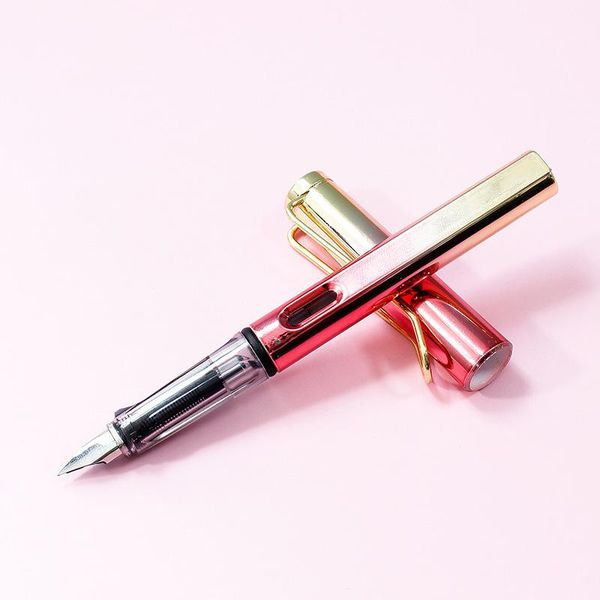 fountain pens 1 pcs colourful ink sac pen set cartridges refills blue black drawing school office supplies
fountain pens 1 pcs colourful ink sac pen set cartridges refills blue black drawing school office supplies