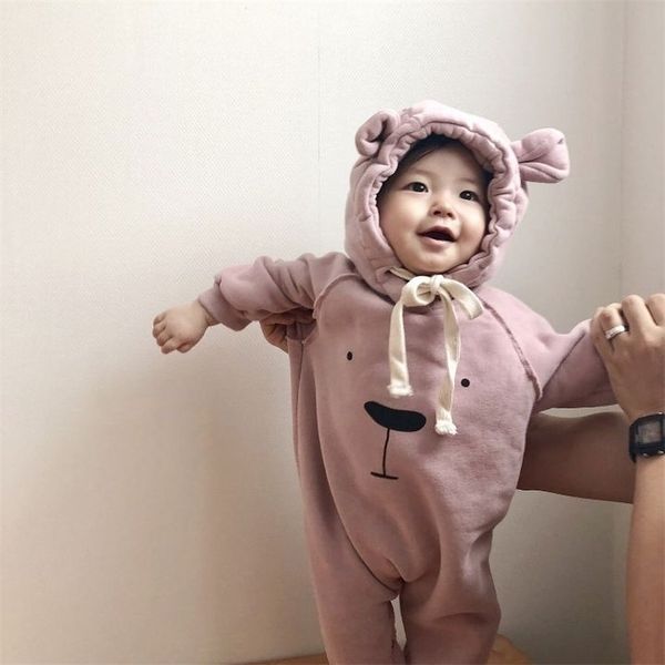 baby girl romper thick and velvety bear ear print loose jumpsuit climbing suit toddler 211101, Blue
baby girl romper thick and velvety bear ear print loose jumpsuit climbing suit toddler 211101, Blue