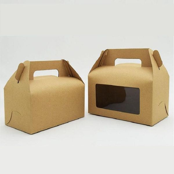 10pcs white/brown cake box with window, paper cake box with handle wedding party gift
10pcs white/brown cake box with window, paper cake box with handle wedding party gift