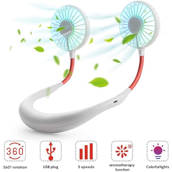 electric fans mini portable fan usb cold hands neck hanging rechargeable sports 3-speed adjustable dual light for home office
electric fans mini portable fan usb cold hands neck hanging rechargeable sports 3-speed adjustable dual light for home office