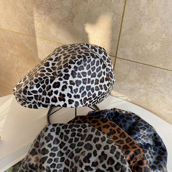 berets beret leopard casual men's hats pu retro hat for women cotton literature painter's visors herringbone flat caps, Blue;gray
berets beret leopard casual men's hats pu retro hat for women cotton literature painter's visors herringbone flat caps, Blue;gray